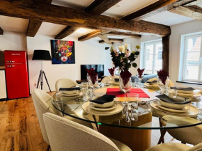 AyCatcherHomes - BigLiving I 3 Bedrooms I 7 Persons I 2 Bathrooms I TopLocation I Old City Marburg I WLAN I Maisonette Boutique App LUNA